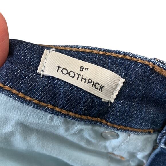 J Crew 8” Toothpick Skinny Jeans - Picture 3 of 6